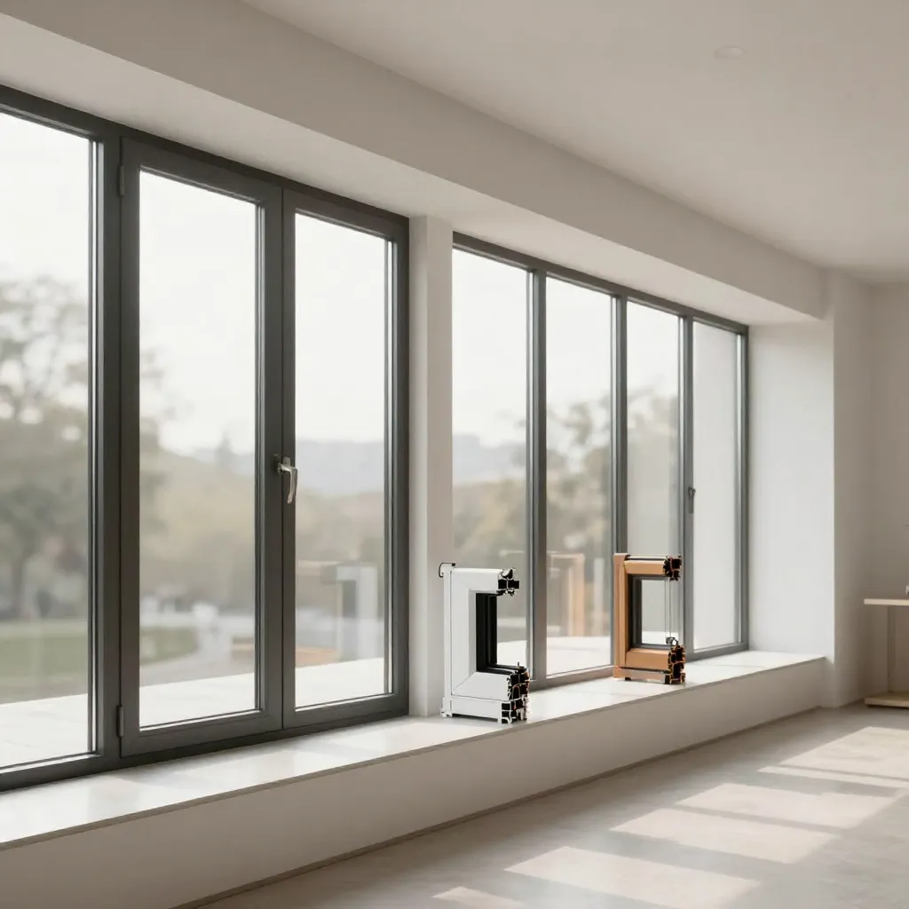 Peaceful bedroom setting